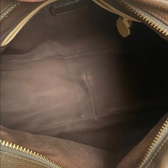 Chloe Brown Leather Shoulder Bag - Picture 13 of 17